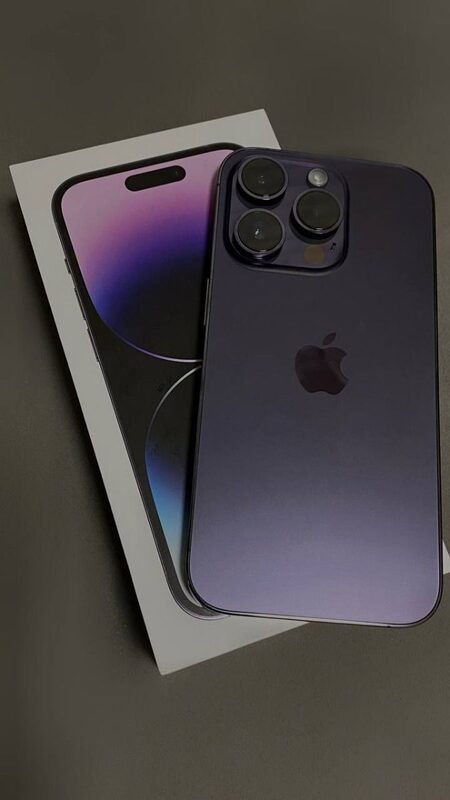 iPhone 14 Pro 256GB Deep Purple, excellent condition